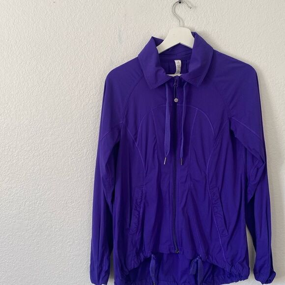 Lululemon Athletica Purple Running Jacket 4 - Picture 1 of 5